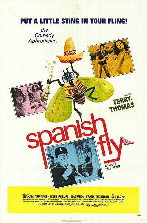 Bottle of Spanish Fly aphrodisiac with a romantic background