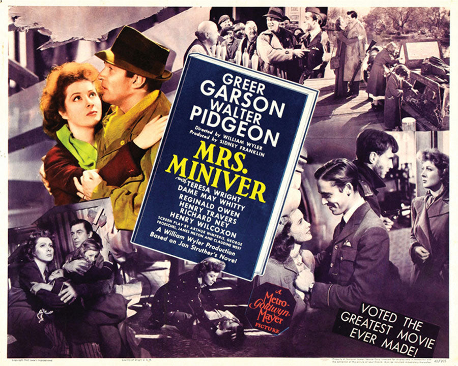 Mrs. Miniver giclee print showcasing vibrant colors and details for stunning wall art.