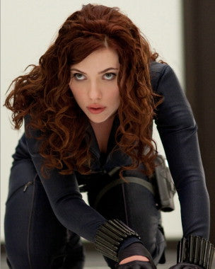 Scarlett Johansson collectible figure showcasing her iconic role in films.