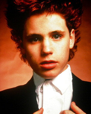 Rare Corey Haim poster showcasing a classic movie scene.