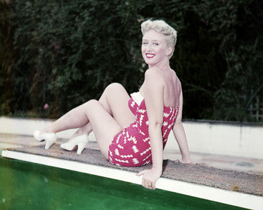 Celeste Holm in her award-winning role, showcasing her talent and elegance