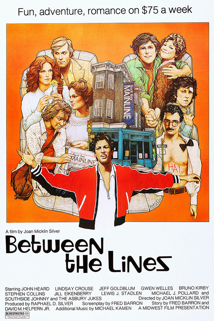 Close-up of 'Between The Lines' giclee print highlighting vibrant colors and fine details for stylish wall art