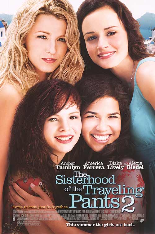 Cover image of Sisterhood Of The Traveling Pants 2 showcasing the four friends in a sunny setting.
