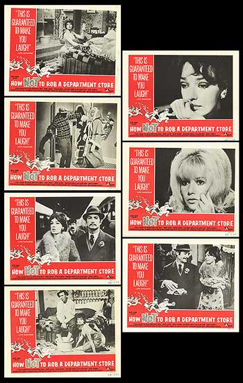 Cover of How to Avoid a Department Store Heist, showcasing an intense scene of a heist.