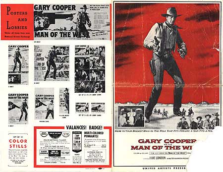 Man of the West book cover featuring iconic western imagery.