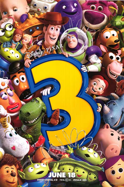 Toy Story 3 Adventure Collection showcasing action figures from the movie.