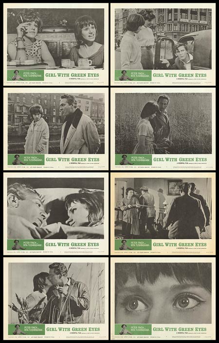 Close-up of the vintage DVD set with the girl with green eyes on the cover, perfect for collectors