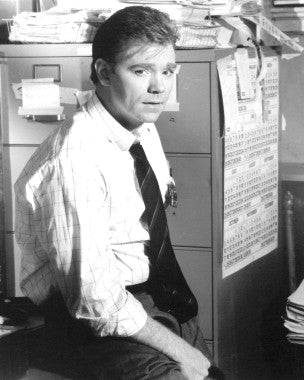 Front cover of NYPD Blue DVD box set featuring David Caruso