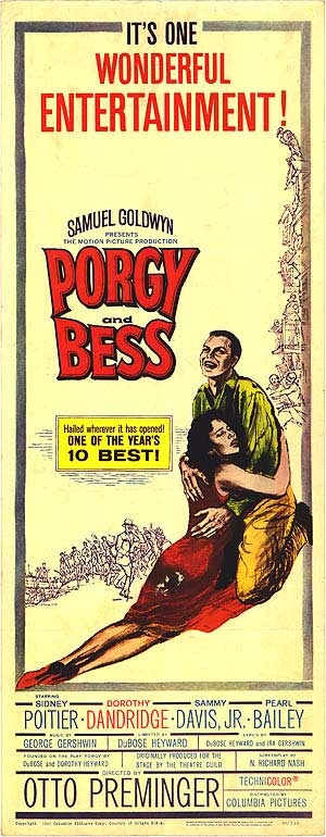 Stunning performance of Porgy And Bess musical at the theater.