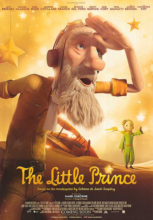 Cover of The Enchanted Journey of the Little Prince with whimsical art