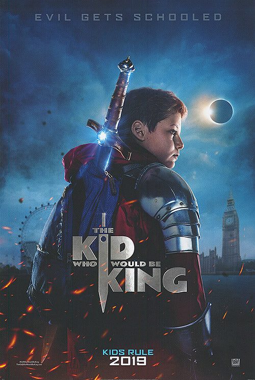 Cover of The Young Monarch: A Magical Adventure showing a brave child with a sword against a fantasy backdrop.