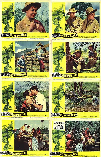 Kilimanjaro canvas wall art set displayed in a living room