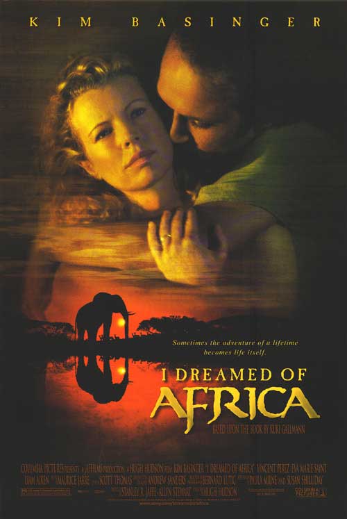 Cover of I Dreamed Of Africa memoir book featuring African landscapes
