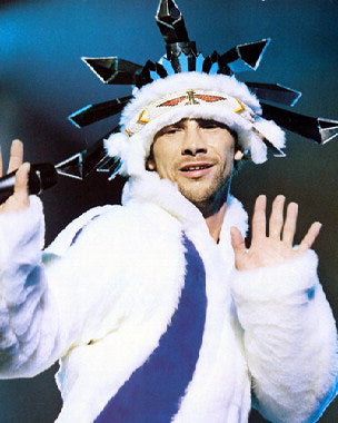Jamiroquai vinyl record with colorful album art for sale online