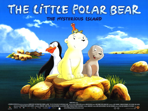 Front view of the adorable polar bear plush toy, ideal for kids.