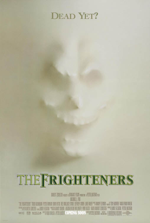 The Frighteners DVD cover showing ghostly figures and supernatural themes